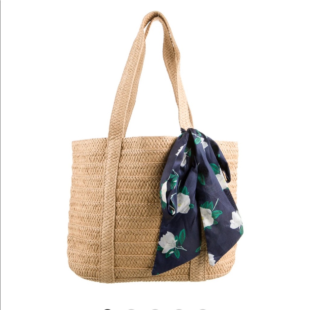 Draper James Everyday Straw Bag NWT